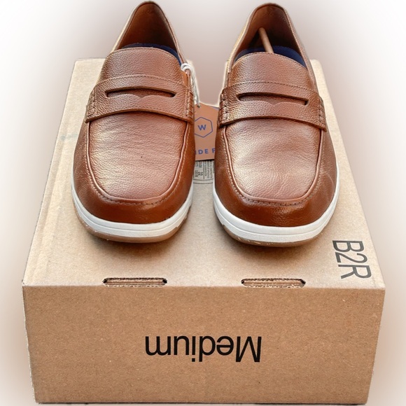 Nunn Bush Cognac Men’s Luca Moc Toe Penny Loafer - 13W main image 8